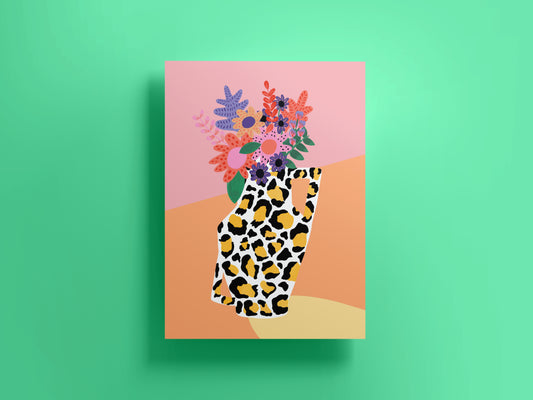 Leopard Print Flowers